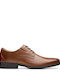 Clarks Whiddon Plain Men's Leather Dress Shoes Brown