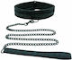 Sportsheets Lace Collar & Leash Collar in Black Color