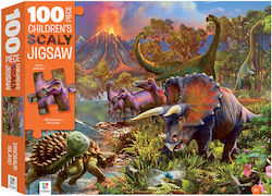 Puzzle pentru Copii Dinosaur Island pentru 6++ Ani 100buc Hinkler