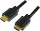LogiLink Cable HDMI male - HDMI male 3m Μαύρο