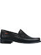 Δερμάτινα Ανδρικά Loafers σε Μαύρο Χρώμα