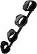 Sportsheets Spread The Love Bar Immobilization Straps in Black Color
