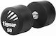 Tiguar Round Rubber Dumbbell 1 x 50kg