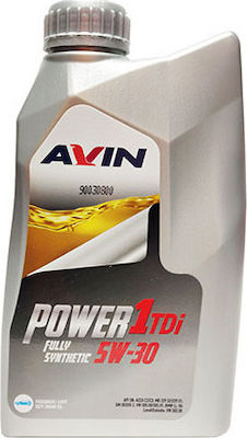 Avin Λάδι Αυτοκινήτου Power 1 TDi 5W-30 1lt