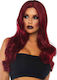 Leg Avenue A2829 Long Wavy Wig Red