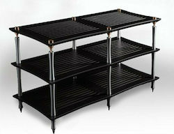 Quadraspire SV2T Έπιπλο Hi-Fi Μαύρο 110.5x75x47cm