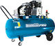 Bormann Pro BAT5070 Single-Phase Air Compressors 96dB with Power 3hp and Airtank 150lt 030843