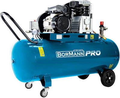 Bormann Pro BAT5070 Μονοφασικό Κομπρεσέρ Αέρος με Ισχύ 3hp και Αεροφυλάκιο 150lt