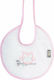 Figlio Bino Bib Fabric with Lace Band Pink
