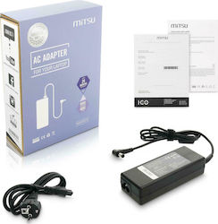 Mitsu Laptop Charger 75W 19.5V 3.9A for Sony with Detachable Power Cable