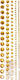 Next Decorative Sticker for DIY Crafts Gold 130pcs