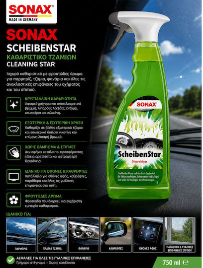 Sonax Cleaning Star Curățător de geamuri auto 750ml