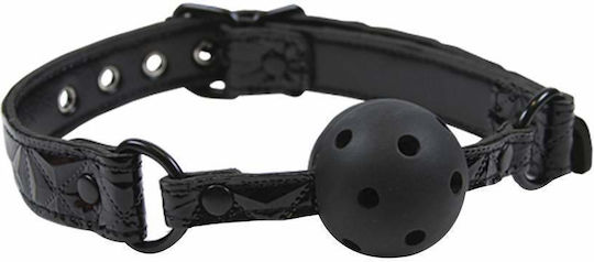 Ns Novelties Sinful Breathable Ball Gag Gag in Black Color