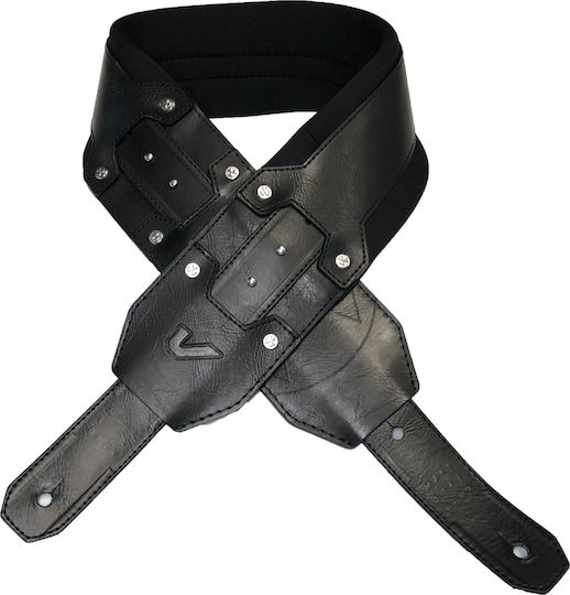 Gruv Gear David Ellefson Recoil Strap für Gitarre Schwarz