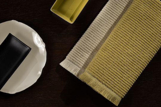 Guy Laroche Tissus Πετσέτα Κουζίνας από 100% Βαμβάκι Olive 40x60cm 2τμχ