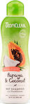 Tropiclean Papaya & Coconut Shampoo Dog with Fabric Softener Luxury 2-in-1 355ml
