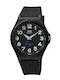 Q&Q Men's Watch 40mm Battery with Black Rubber Strap