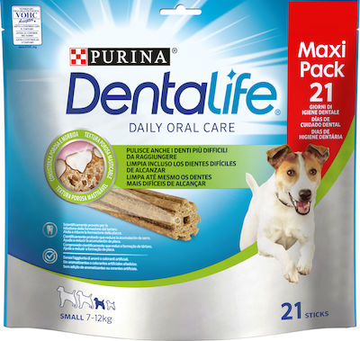 Purina Dentalife Dental Stick Dog for Small Breeds with Flavour Chicken Για Μικρόσωμες Φυλές Big Pack 21 Sticks 345gr