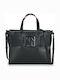 Armani Exchange Damen Tasche Hand Schwarz