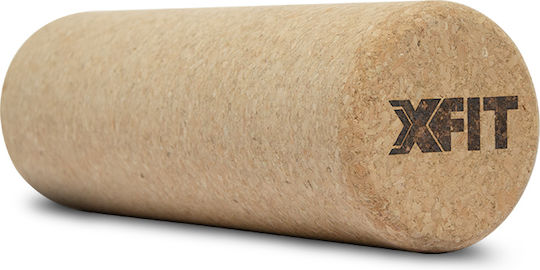 X-FIT Cork Roller Runde Walze Braun 33cm