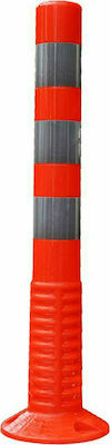 Next Systems Plastic Traffic Columns Orange Ελαστικό H80cm KDH-FP-80-PU