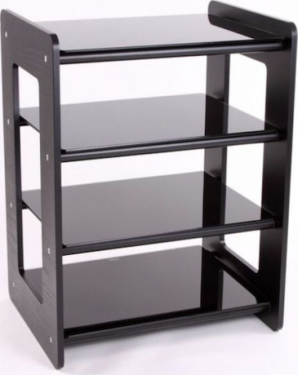 Custom Design Concept 400 Hi-Fi Möbel Wood Black 50x69x40cm