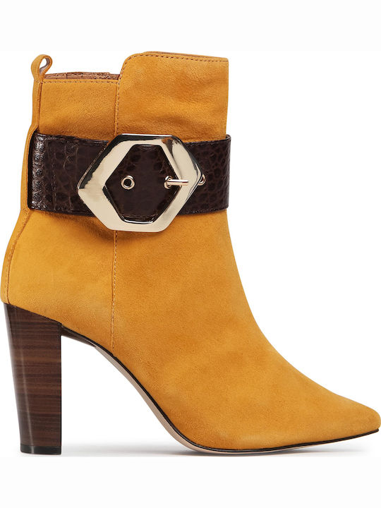 Caprice Leather Women's Cowboy Boots with High ...