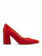 Clarks Anatomic Suede Red Heels Laina85 Court