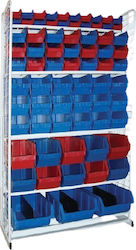 Plastic Tool Bin Organiser W110xD40xH185cm 72pcs