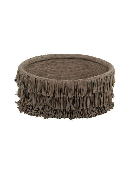 Lorena Canals Children's Storage Basket made of Fabric Pio Pio Brown 40x40x20cm 1pcs