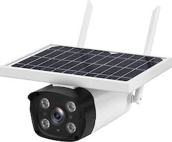 IP Surveillance Camera Wi-Fi 1080p Full HD Waterproof Battery with Two-Way Communication and Flash 3.6mm Solar