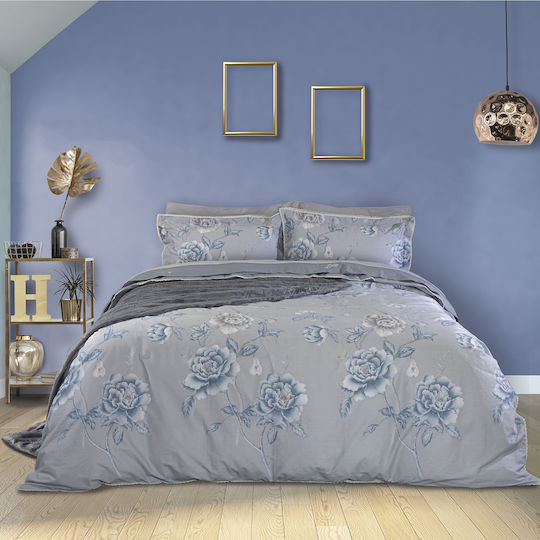 Das Home Πάπλωμα Υπέρδιπλο 220x240εκ. 1631 Μπλε