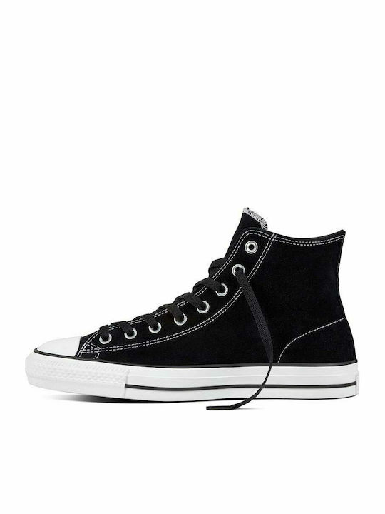 Converse Chuck Taylor All Star Pro Hi Μποτάκια Μαύρα 159573C