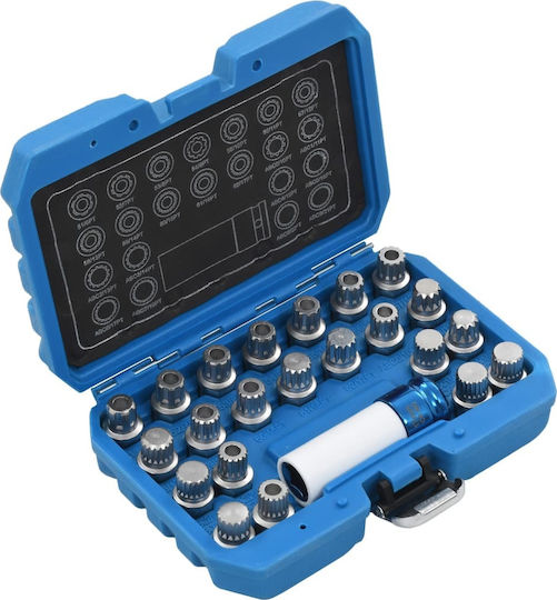 vidaXL Car Wheel Tools Set 23 Pieces