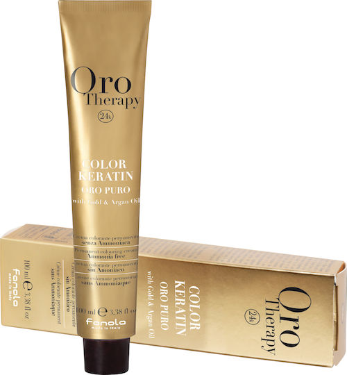 Fanola Oro Puro Cremă Vopsea De Păr Fără Amoniac 9.1 Blond Foarte Deschis Sânge 100ml