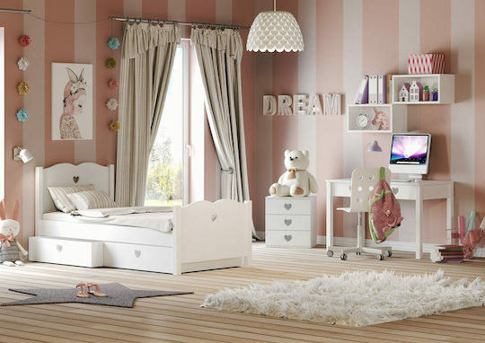 Feel Classic Single Bed for Mattress 90x190cm