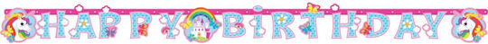 Amscan Unicorn Party Garland 180cm