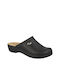 Anatomische Hausschuhe Fly Flot Damen Leder Hausschuhe schwarz 35 42