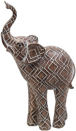 Espiel Decorative Elephant made of Plastic Elephant 15x7.3x30.5cm 1pcs