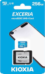 Kioxia EXCERIA microSDXC 256GB Clasa 10 U1 UHS-I cu adaptor