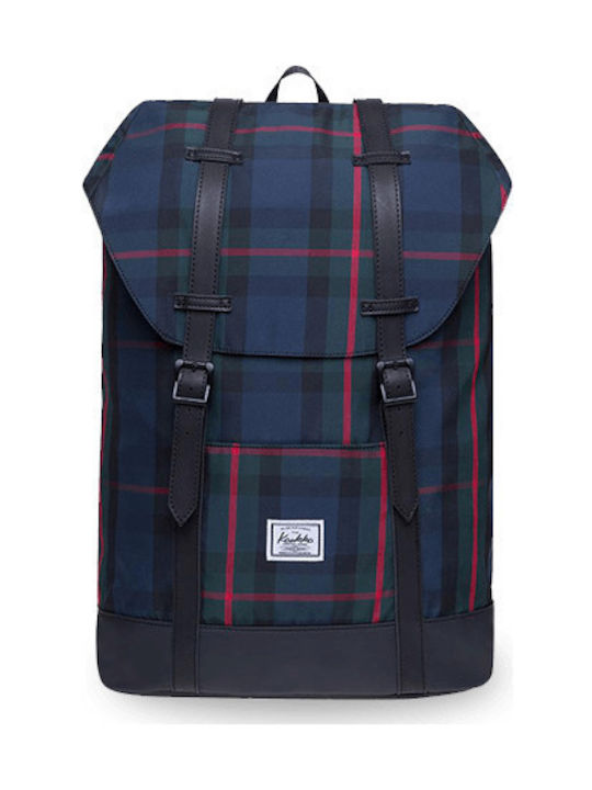 Kaukko Albert Women's Fabric Backpack Navy Blue 18lt