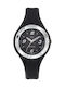 Go Girl Only Women's Watch with Black Rubber Strap
