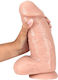 Dr. Skin Dr. Chubbs Ρεαλιστικό Dildo με Όρχεις και Βεντούζα Vanilla 25cm