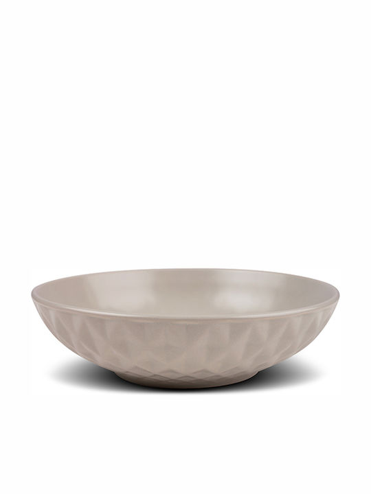 Nava Soho Classic Чиния Супа Керамика Сив с Диа...