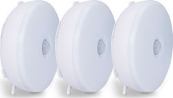 GTM Professional A09 Σποτάκι Ντουλάπας LED (Συσκευασία 3τμχ τμχ)