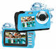 EasyPix Aquapix W3048 Edge Compact Φωτογραφική Μηχανή 13MP με Οθόνη 3" και Ανάλυση Video 2688 x 1520 pixels Μπλε