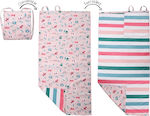 Flapjackkids Backpack Zoo Kids Beach Towel Pink 145x71cm