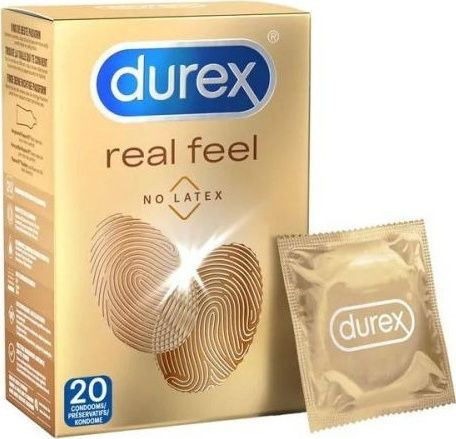 Durex Prezervative Real Feel No Latex fără latex 20buc