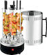 Zilan Vertical Euro Star Barbeque Grill Tabletop Frigare Verticală Grătar 1000W cu Capac