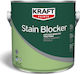 Kraft Stain Blocker Pool Ground Pad Acrylic Solvent Insulating Undercoat White Suitable for Plasterboard / Construction Materials 2.5lt
